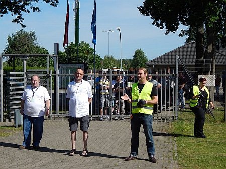 Organisatoren und Museumsleitung
